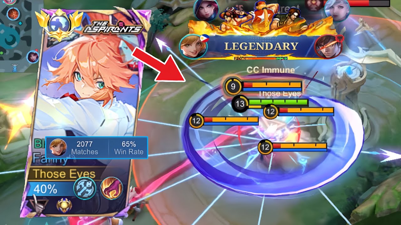 GRINDING MMR WITH FANNY! NEW META PLAYS THAT WILL SHOCK EVERYONE | GAMEPLAY FANNY - MLBB background