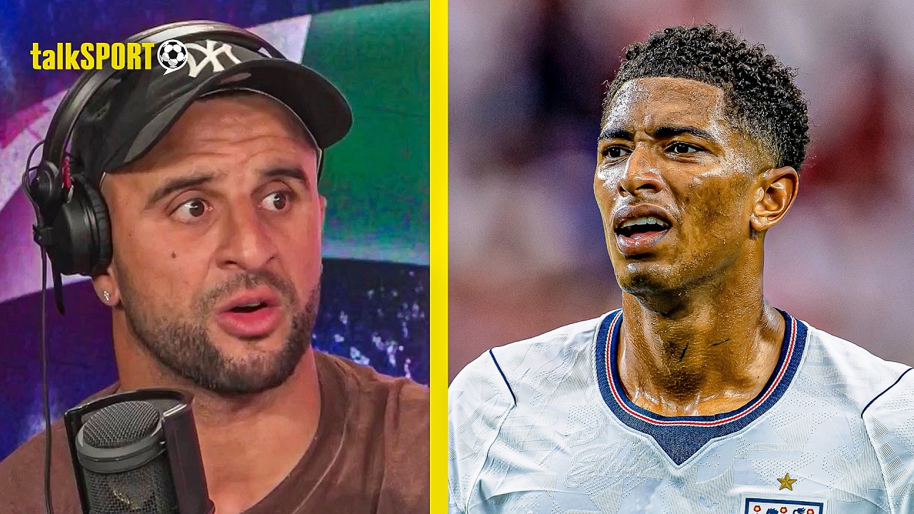 "Can't Let it GET TO YOU!" Kyle Walker DEFENDS Jude Bellingham's Place in the England Squad! background