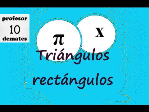 Resolución de TRIÁNGULOS rectángulos Paso a paso . Trigonometría
