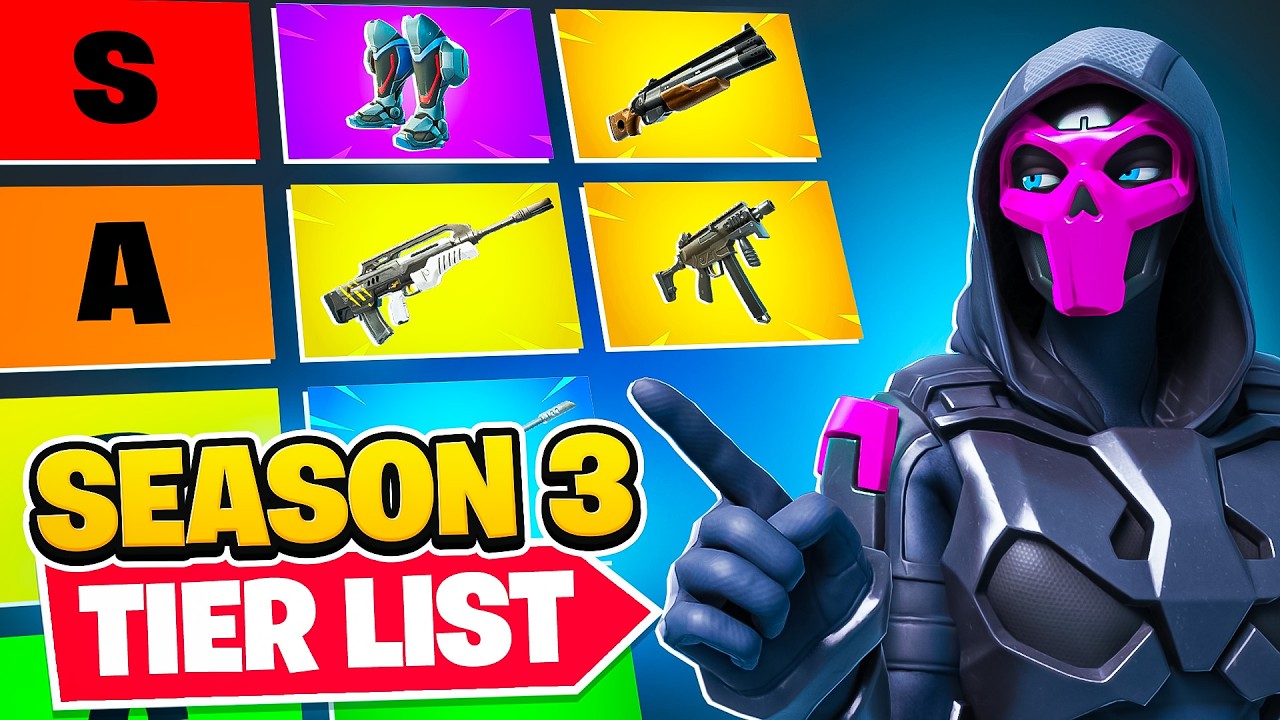 I Ranked Every Item In Fortnite Chapter 7 Season 3 (Zero Build Tips & Tricks) background