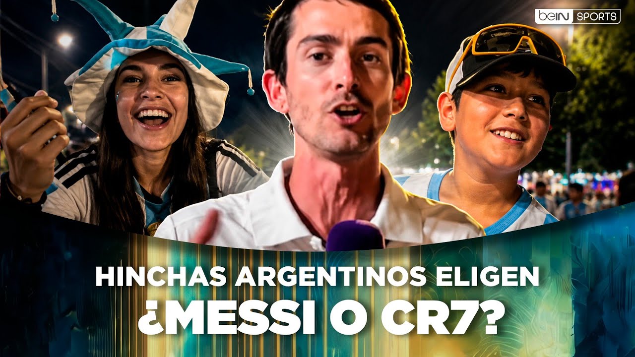 ¿Quién es el verdadero GOAT? Los hinchas argentinos no dudaron entre Messi y Cristiano | beIN SPORTS