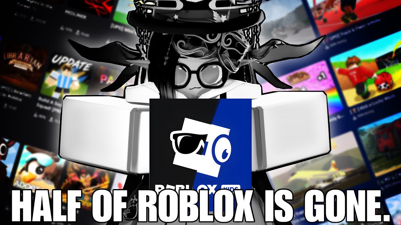 Roblox just deleted half the platform.. background