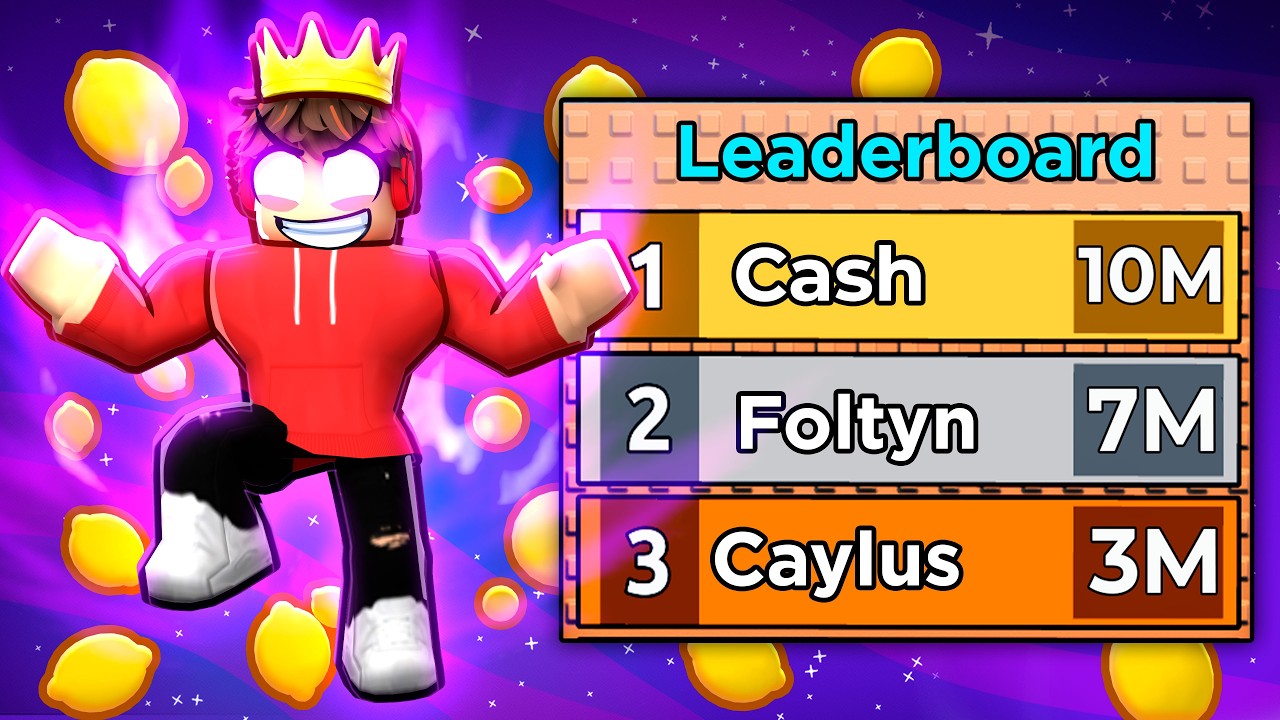 I Became The #1 PLAYER in Sell Lemons! background