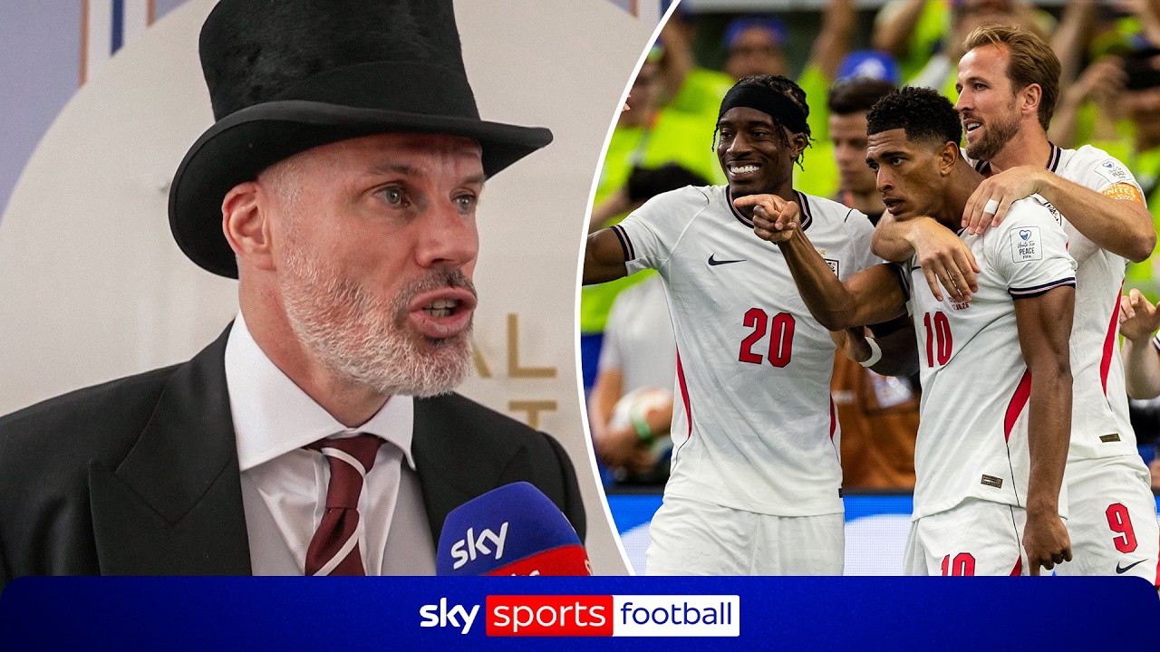 Jamie Carragher's honest opinion on England's World Cup chances background
