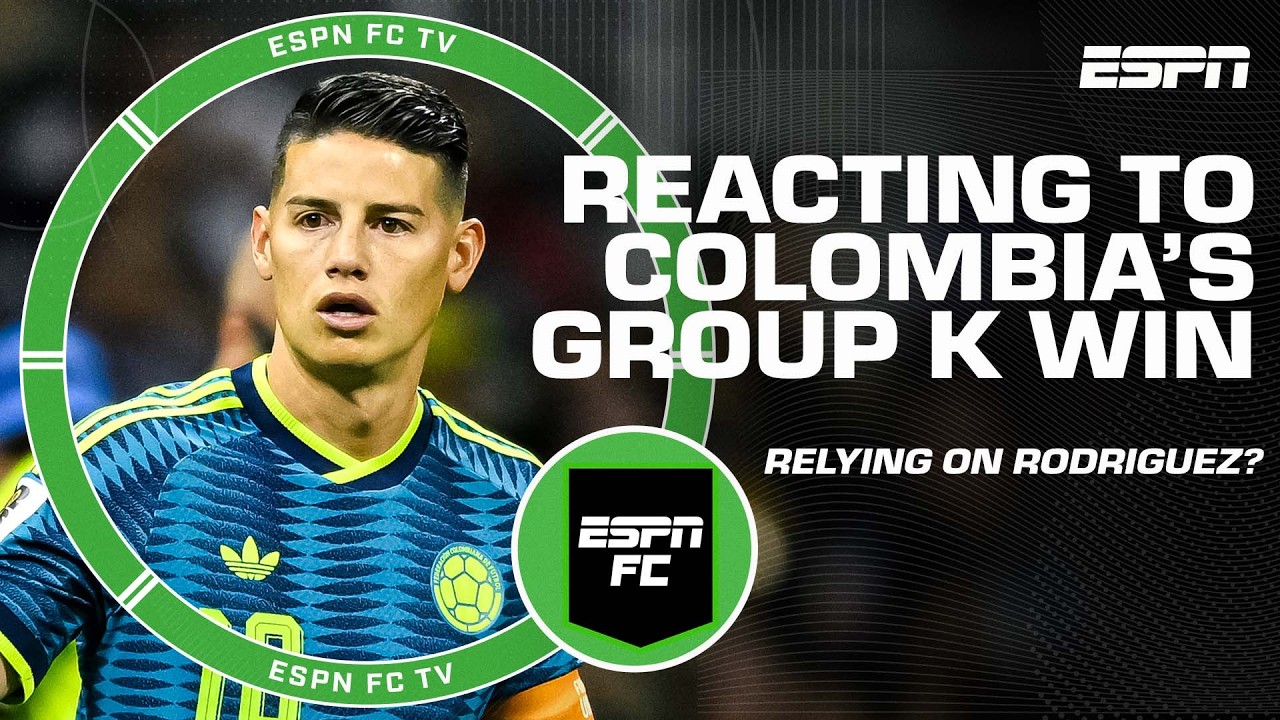 James Rodriguez needs 'moments of magic' for Colombia! - Alejandro Moreno | ESPN FC background