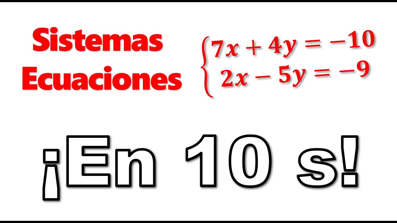 RESOLUCIÓN DE SISTEMAS DE ECUACIONES LINEALES