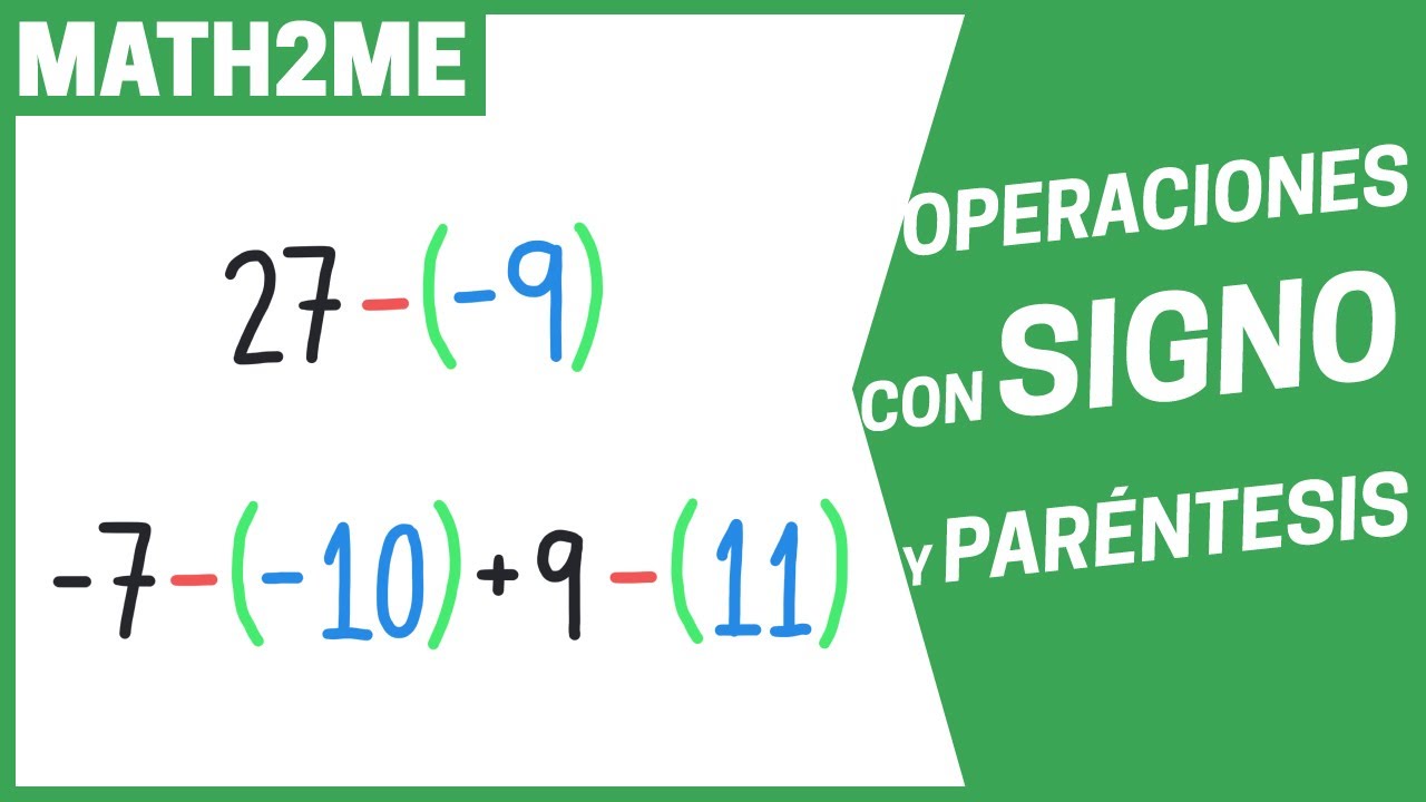 Aritmética │ 5. Jerarquía de operaciones y signos de agrupación