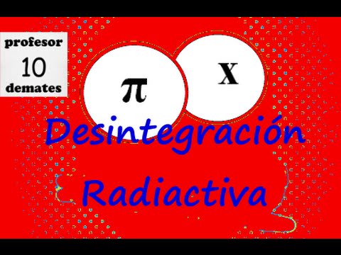 LEY DE DESINTEGRACION RADIACTIVA
