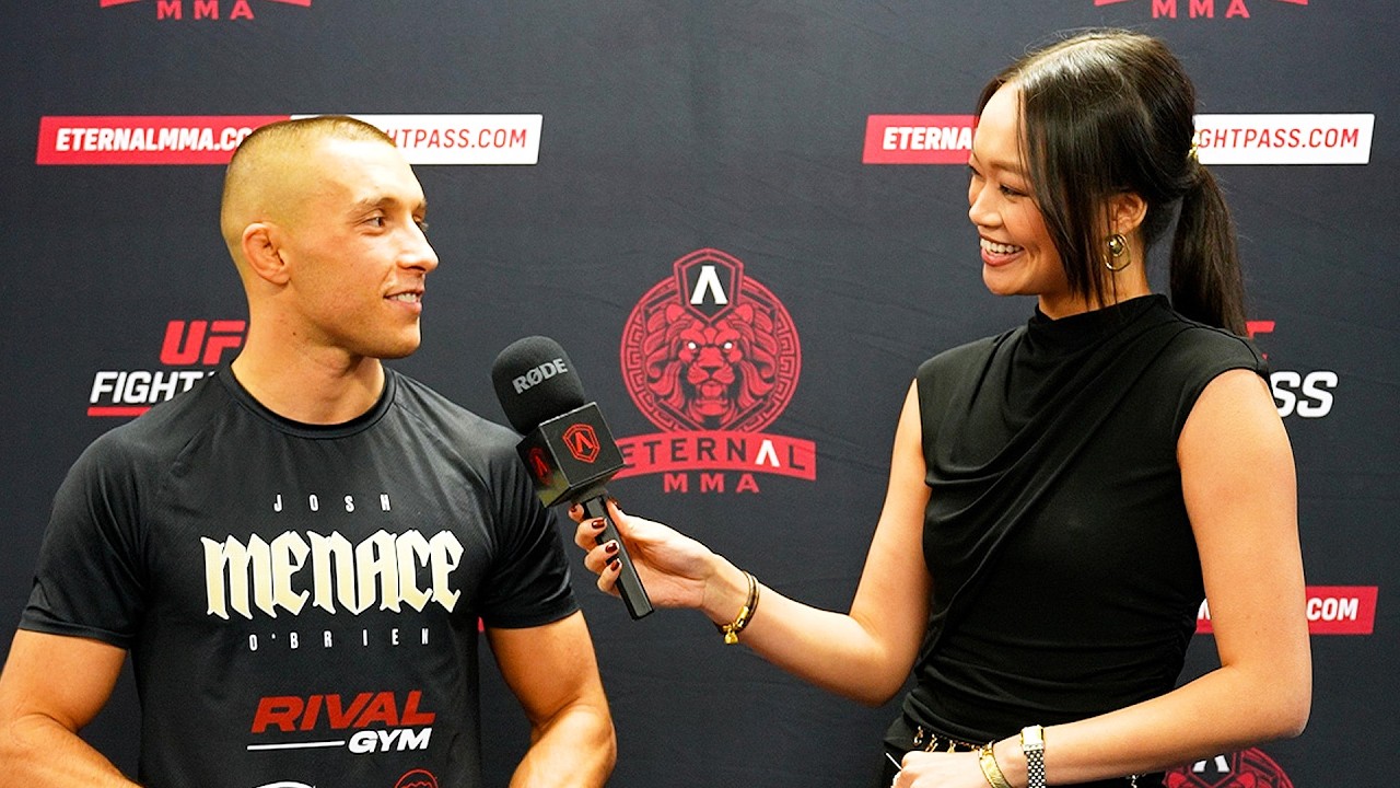 Eternal MMA 107: Lucas Cannon: Aly Mac Interview background