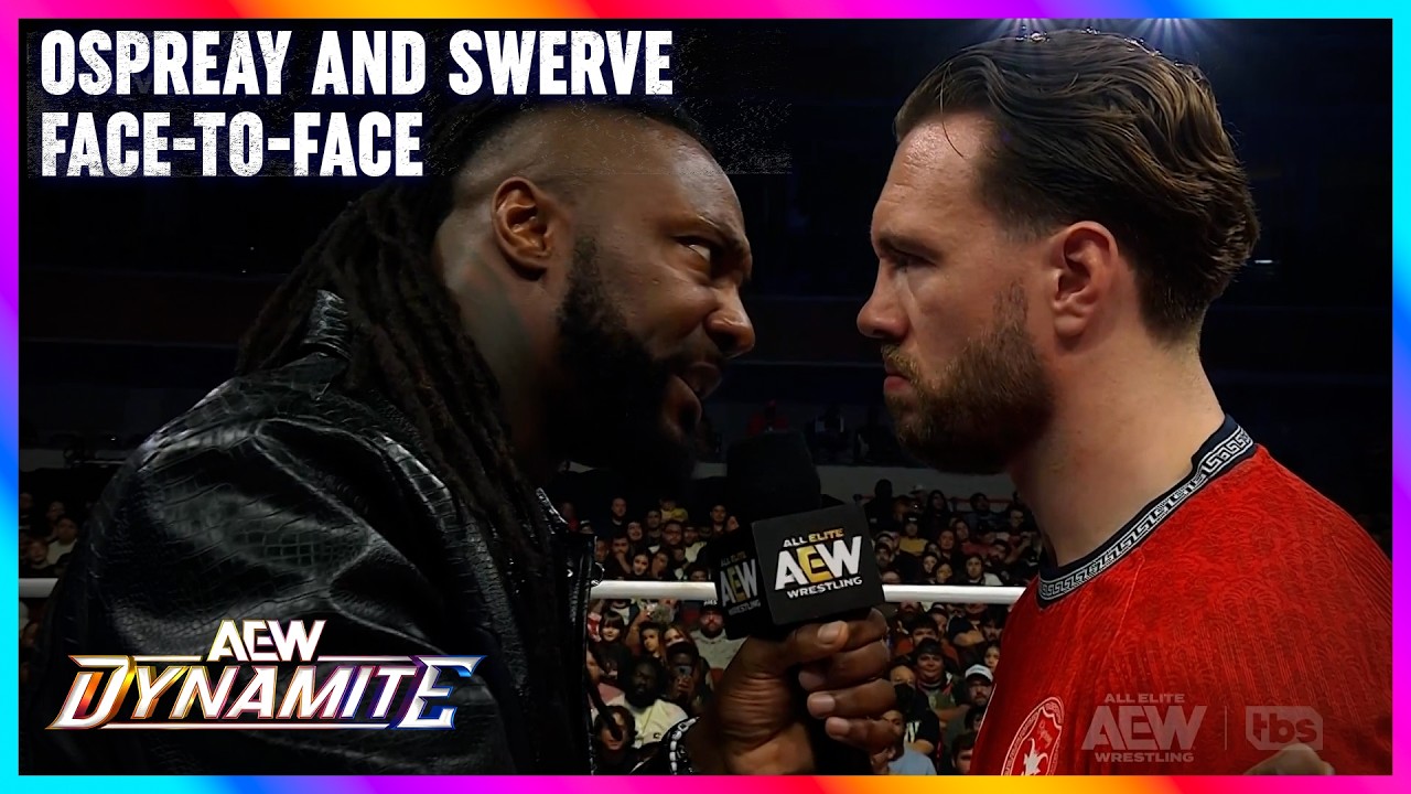 "Will You Have Changed" | Swerve and Ospreay Face-To-Face | AEW Dynamite background