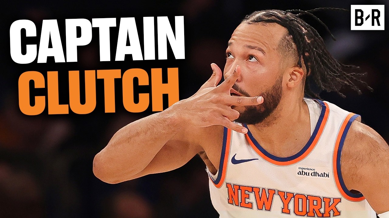 Jalen Brunson 'Captain Clutch' Moments in Knicks Championship Season background