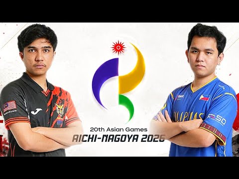 COMPLETE WIPEOUT! PHILIPPINES vs MALAYSIA | 20TH AICHI-NAGOYA ASIAN GAMES JAPAN 2026 FOR MLBB background