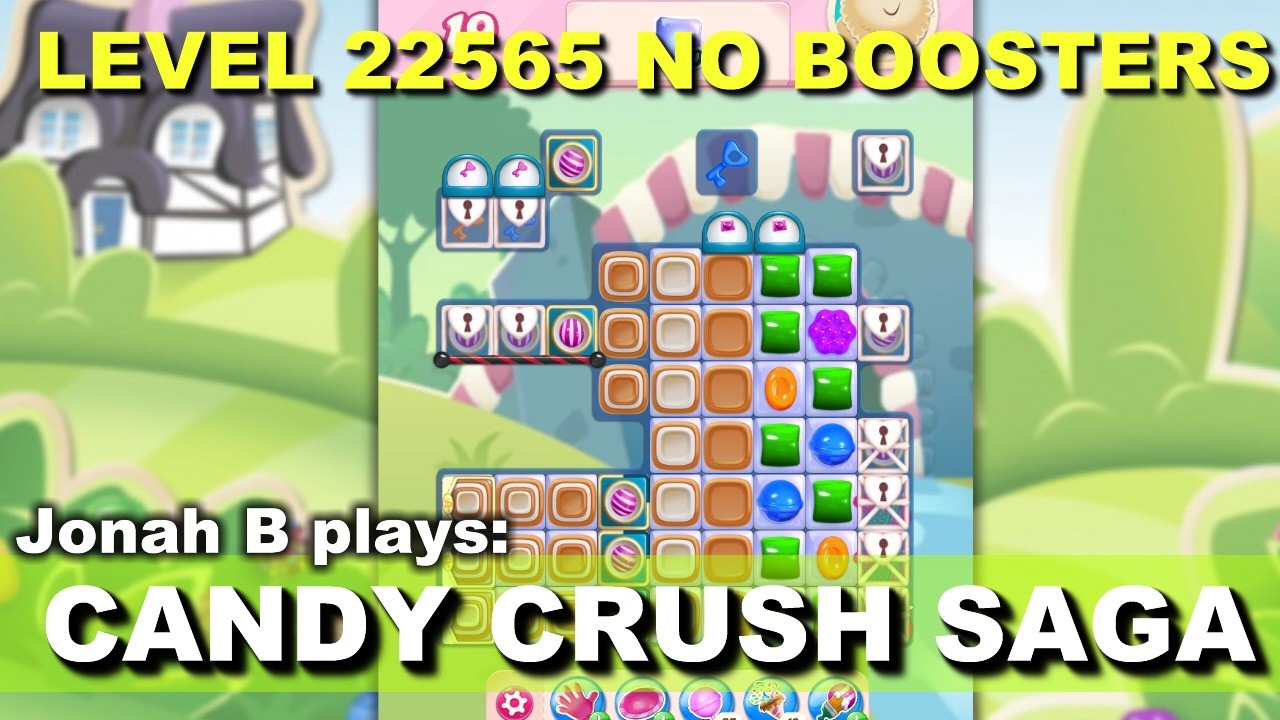 Candy Crush Saga Level 22565 No Boosters