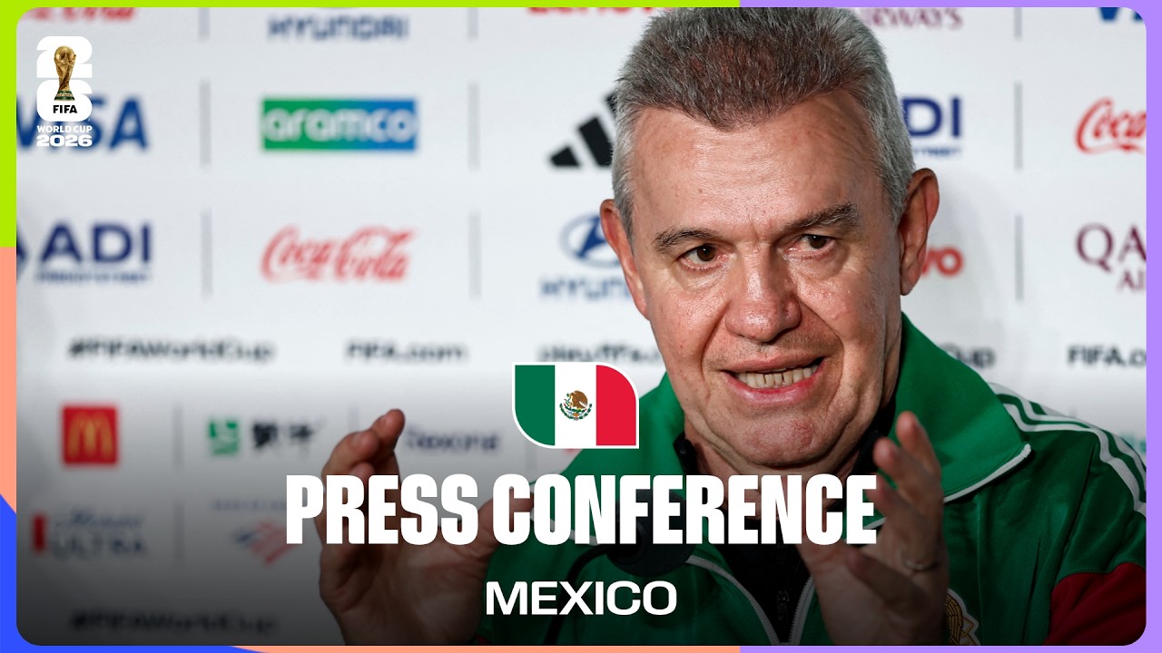 Mexico On Playing Korea Republic | Coach Javier Aguirre Answers Questions From The Press background
