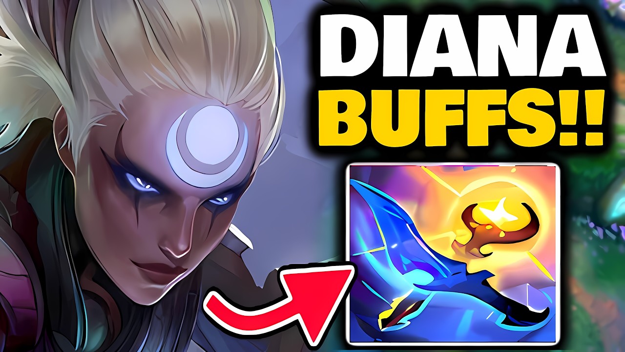 these DIANA jungle BUFFs made her OP!! background
