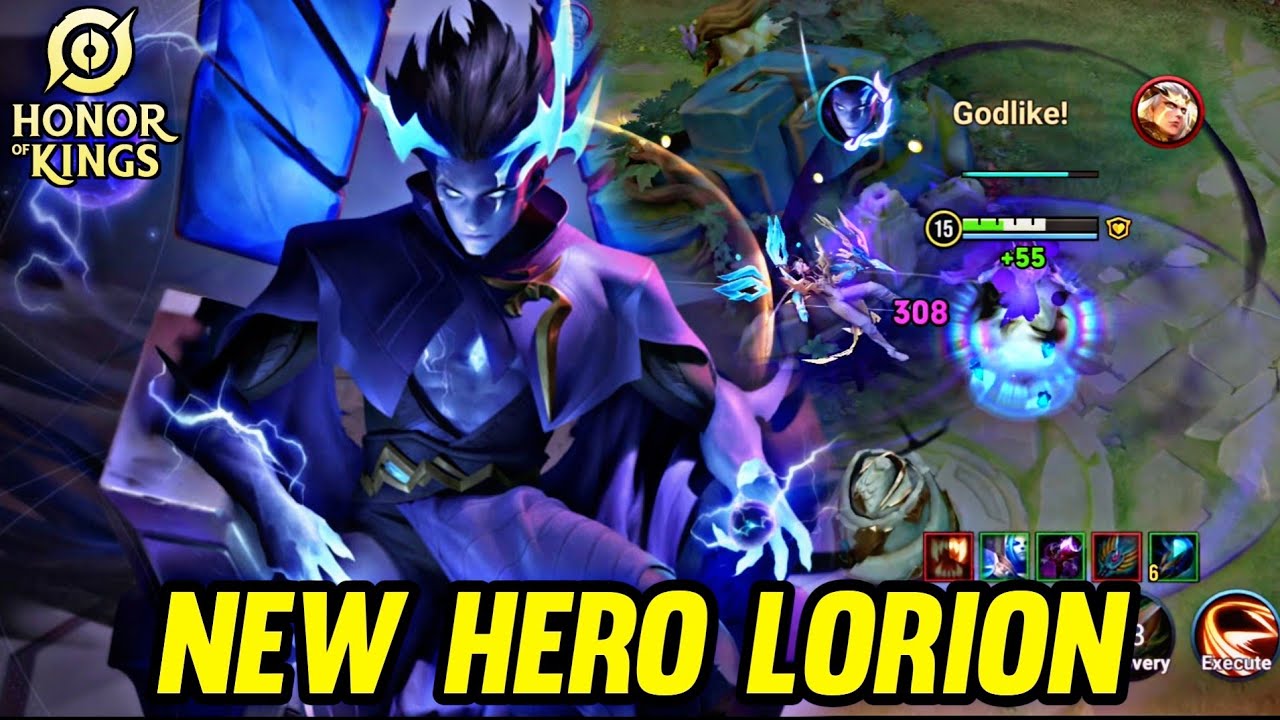 HOK : NEW HERO LORION GAMEPLAY - HONOR OF KINGS background