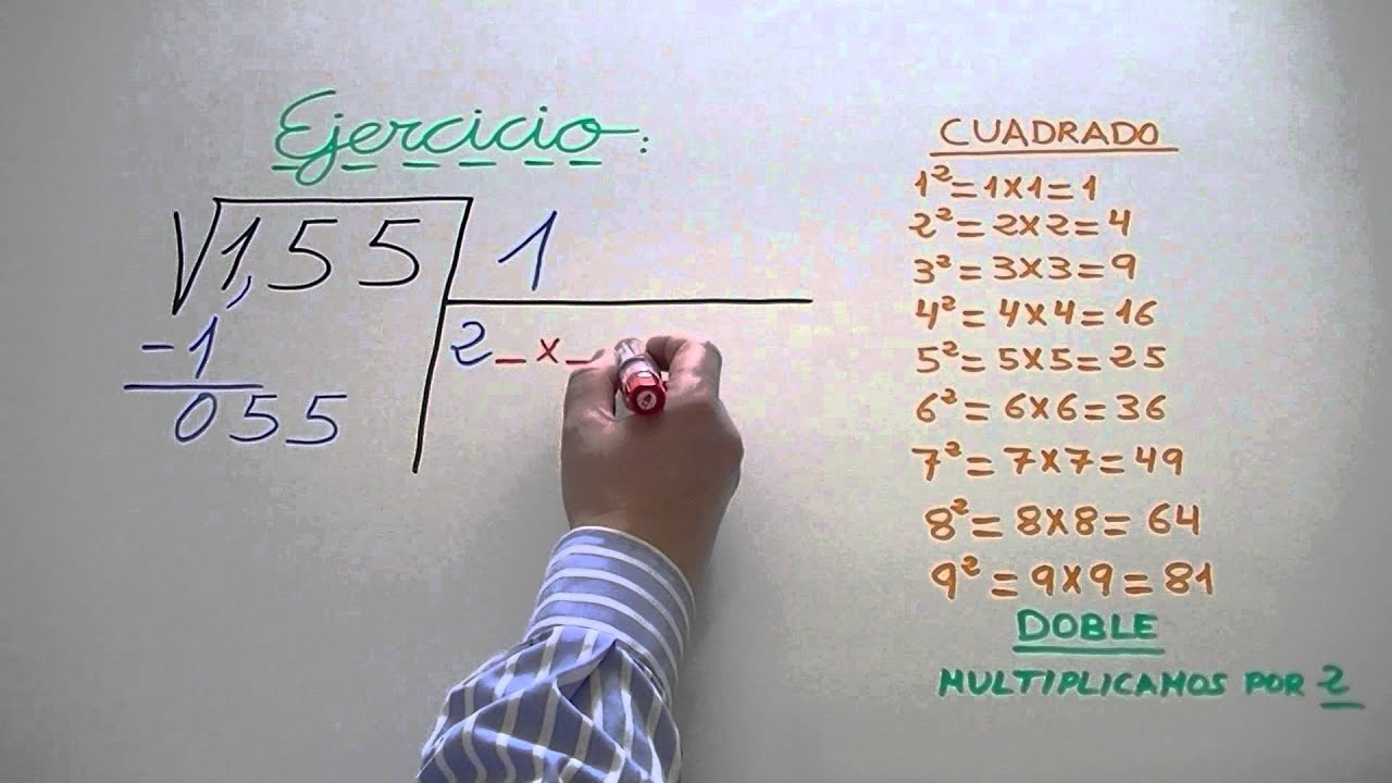 Raíces Cuadradas Primaria y ESO (Educación Secundaria Obligatoria)
