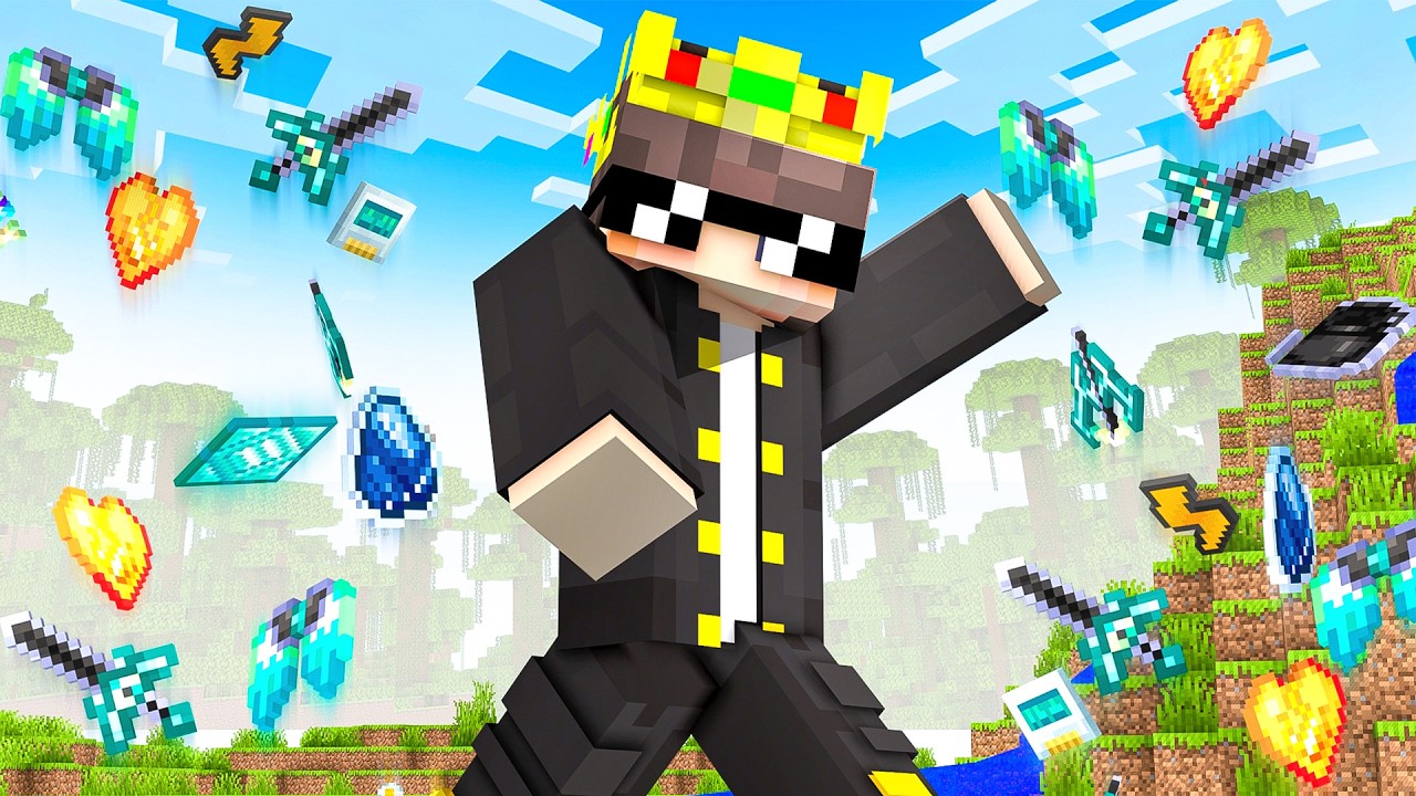 Minecraft But, It Rains AVARITIA Items.. background