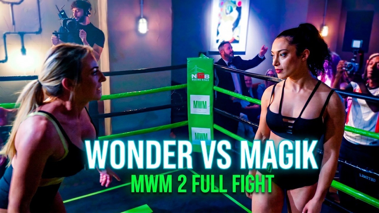 WONDER vs MAGIK | Most INTENSE Women's Grappling Match You'll See This Year | MWM 2 Full Fight background
