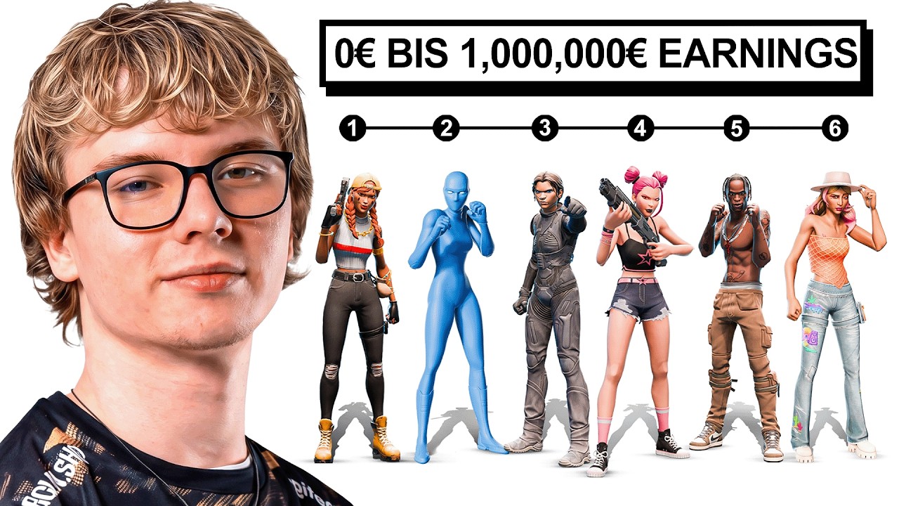 VICO GEGEN 0€ BIS 1.000.000€+ FORTNITE EARNINGS! background