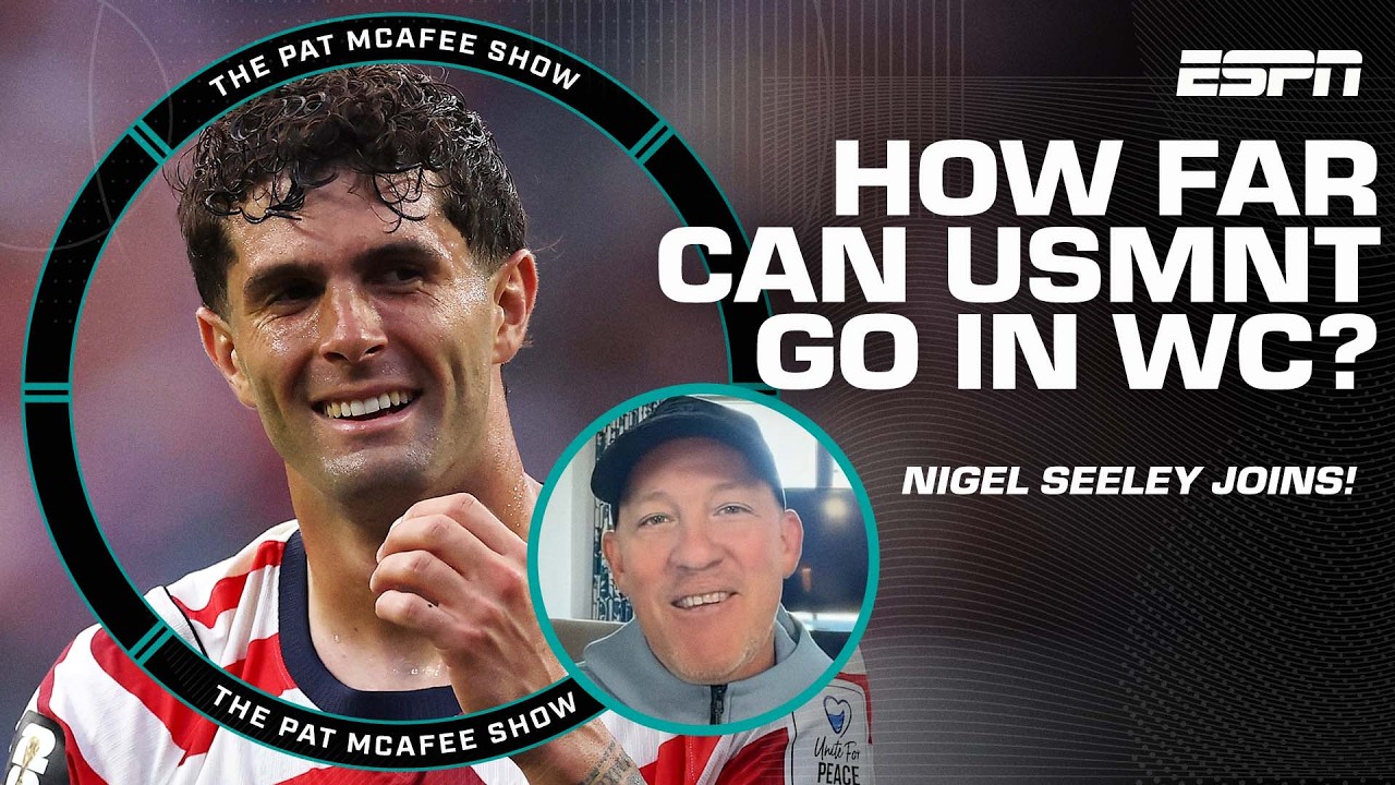 Nigel Seeley says USMNT are the most impressive team in the WC right now đ | The Pat McAfee Show background