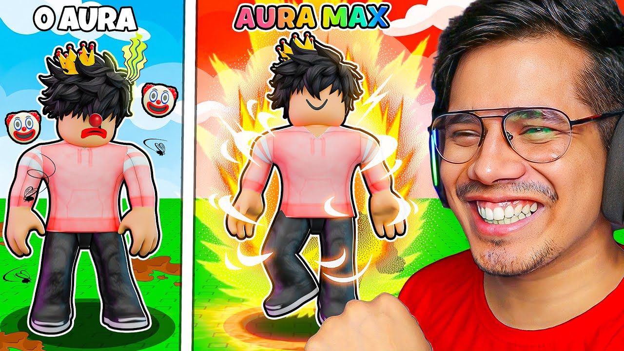 AURA FARMING IN ROBLOX 😱 background