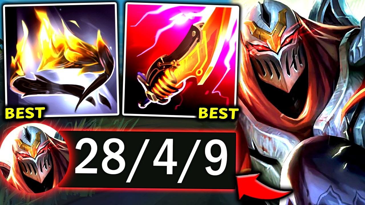 ZED TOP IS A 1V5 BEAST I 100% RECOMMEND TO EVERYONE! (S-TIER) - 2026 Zed TOP Gameplay Guide background