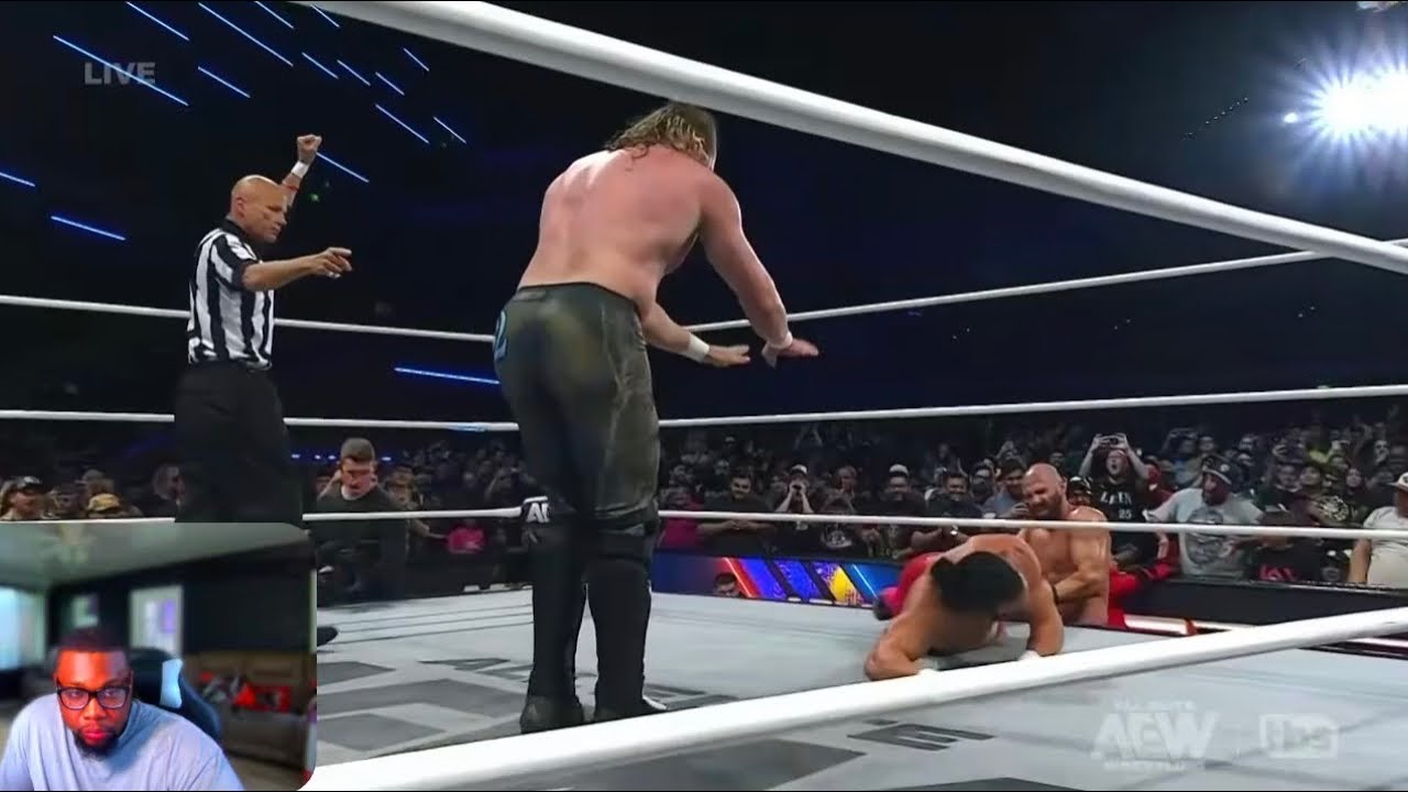 Kenny Omega vs Tony Neese {AEW Dynamite 6.17.26} (REACTION) background
