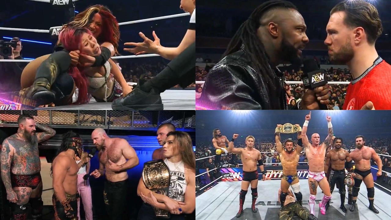 AEW Dynamite 06/17/26 Results- MJF Destroys Briscoe, Mercedes Moves To Finals, Swerve-Will Faceoff 🔥 background