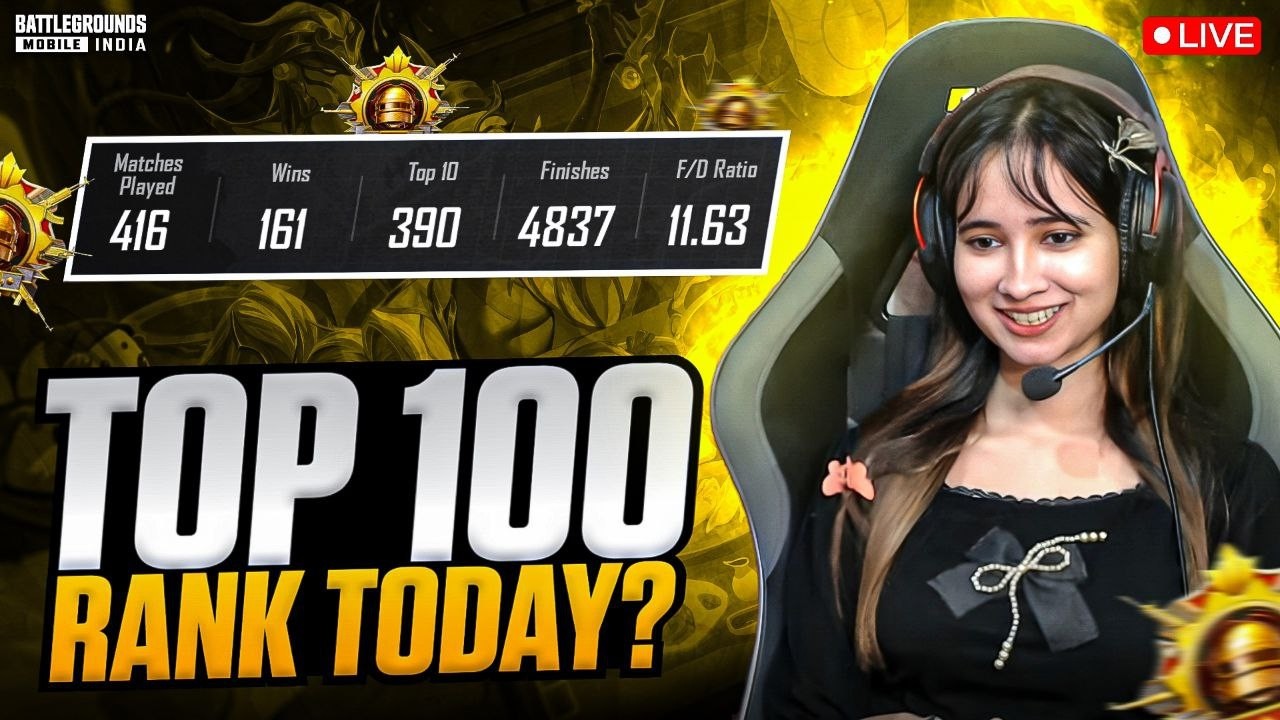 AKM+ 6X CINEMA LIVE😱KAUR OP |CONQUEROR TOP 100 LIVE😍💥BGMI LIVE |#bgmilive #girlgamer #pubgmobile