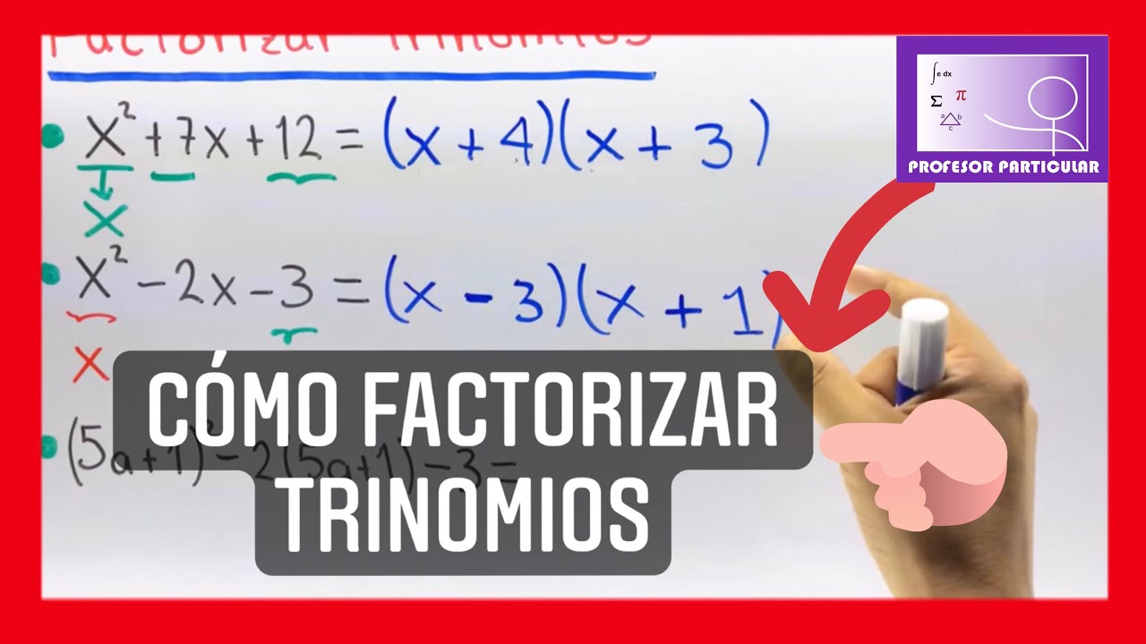 Factorizar Trinomios Ejercicios Resueltos