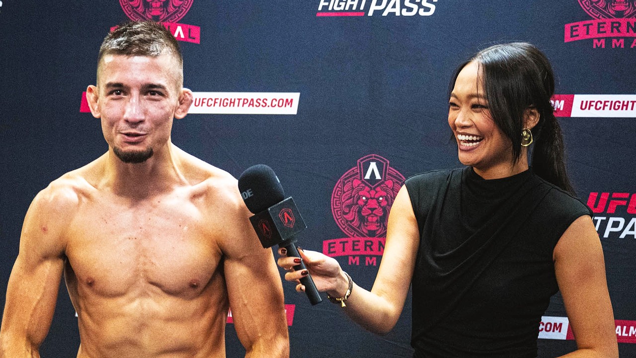Eternal MMA 107: Val Sharipov: Aly Mac Interview background