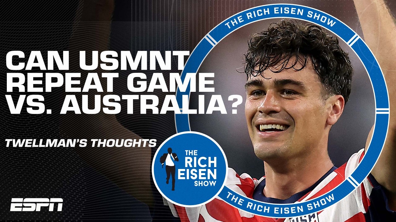 Was the WC win over Paraguay the best in USMNT history? Twellman weighs in! | The Rich Eisen Show background