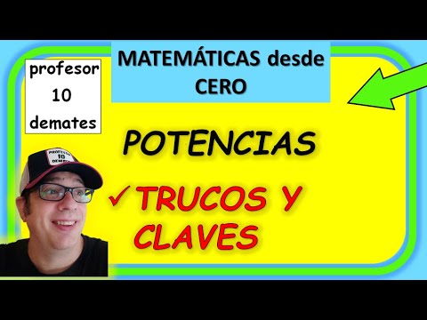 POTENCIAS TRUCOS , propiedades ejercicios resueltos
