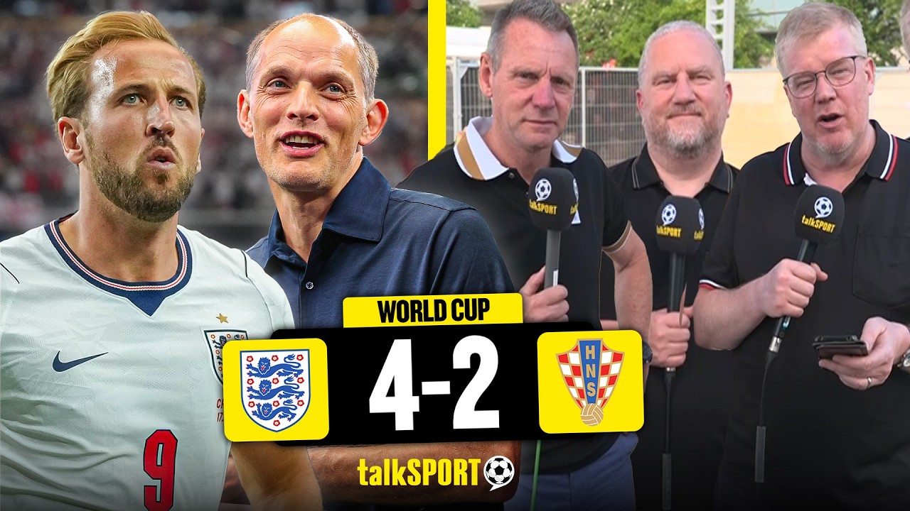 "GONNA WIN IT!" England BACKED to Earn World Cup GLORY as talkSPORT Analyse Croatia Victory! background