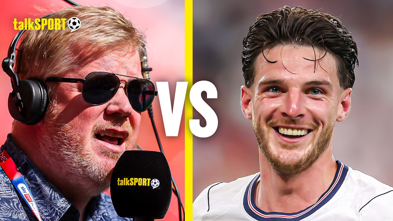 "HE'S NOT STEVEN GERRARD!" Adrian Durham JUSTIFIES Declan Rice Player Rating after World Cup Opener! background