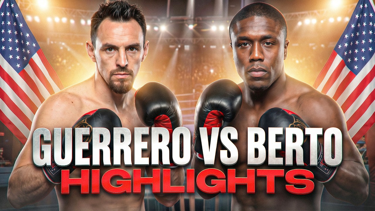 Boxing Showdown! Robert Guerrero (USA) vs Andre Berto (USA) | Fight Highlights background