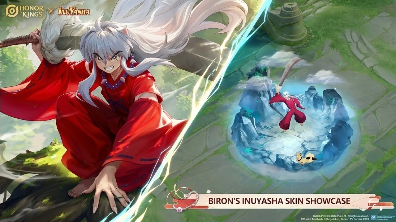 They Actually Did It... Inuyasha x Biron Skin Showcase! background