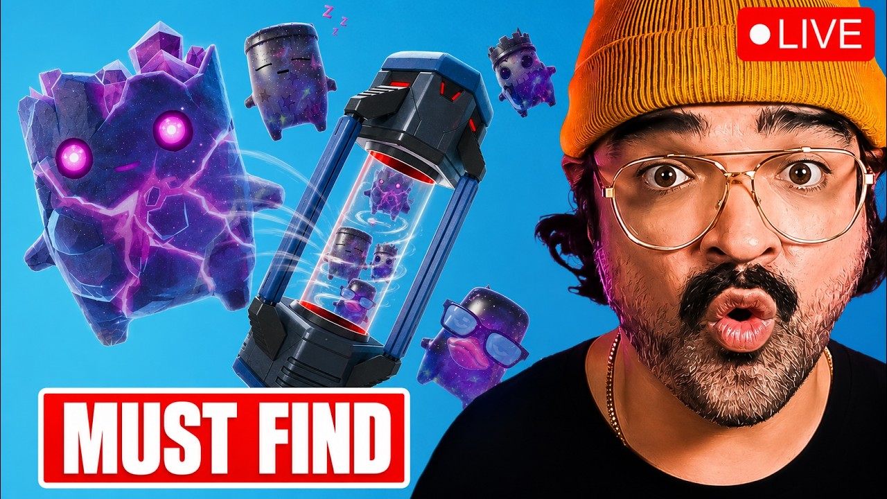🔴 LIVE! Hunting the NEW RARE GALAXY SPRITES in Fortnite! Can We Find Them? 🌌✨
