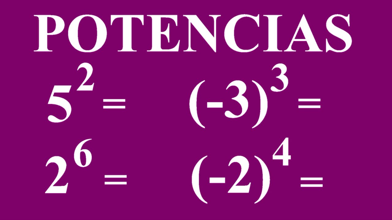 POTENCIAS