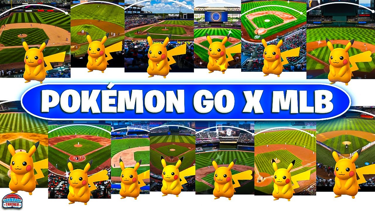 My Buddy Went to EVERY MLB x Pokémon GO Game! Full Merch & Stadium Review!