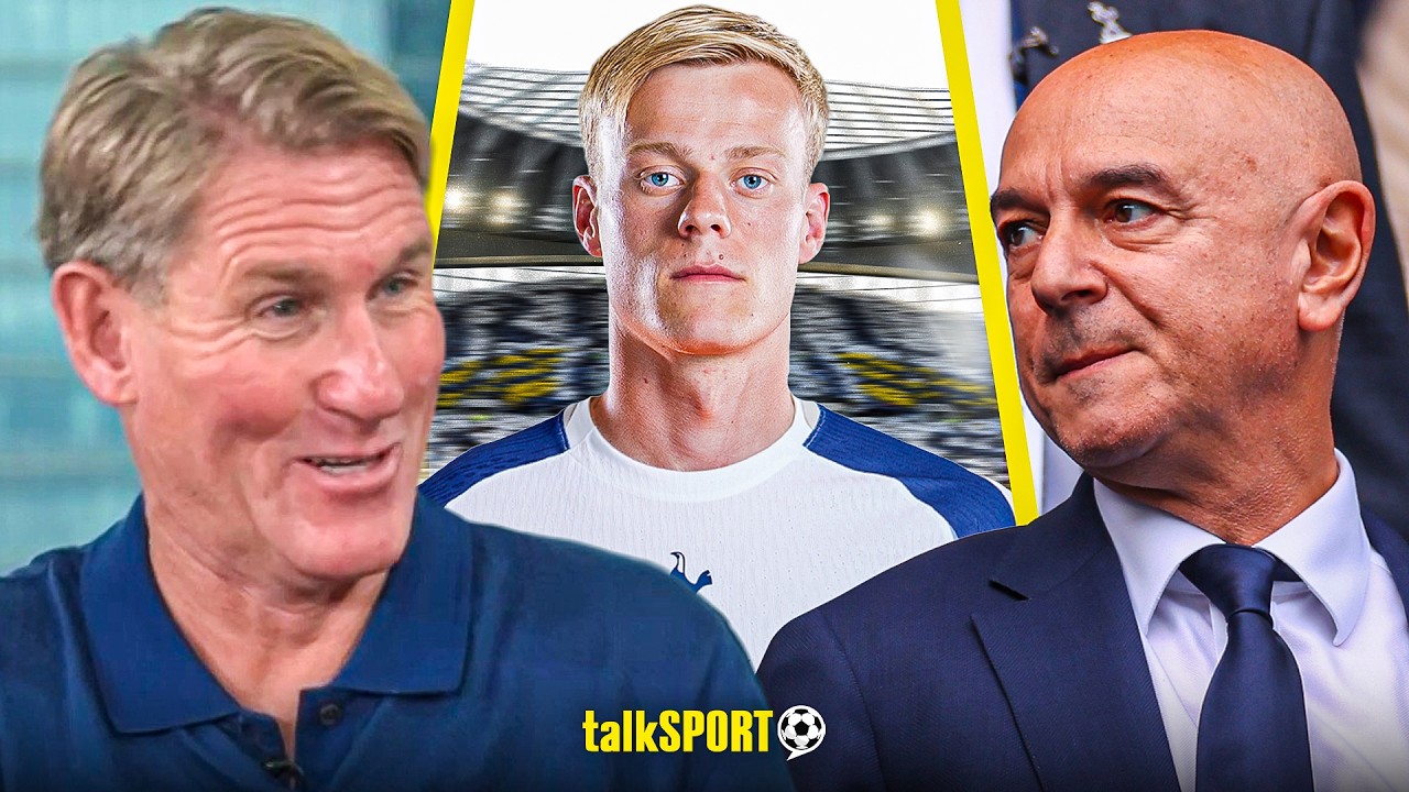 Simon Jordan EXPLAINS his message to Daniel Levy on Spurs' £52M DEAL for Jan Paul van Hecke! background