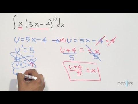 Cálculo integral │ 3. Integración por sustitución