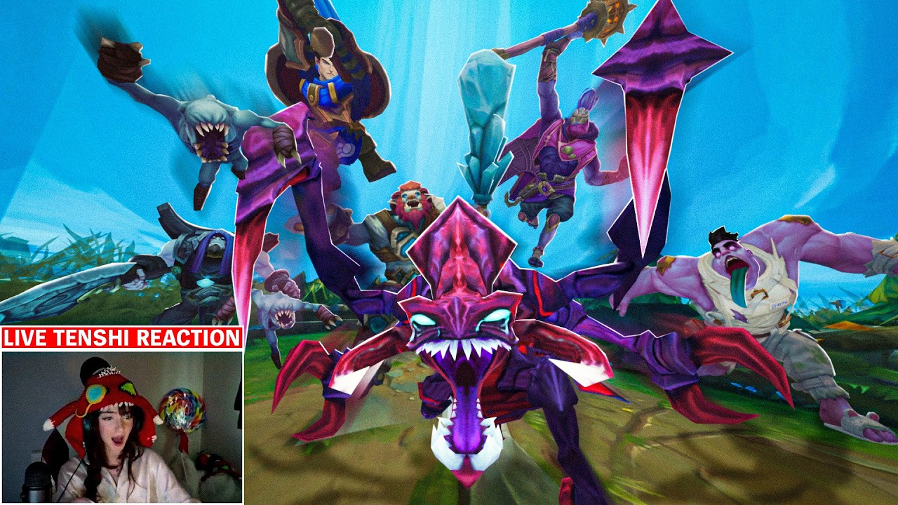TENSHI VS 5 CHALLENGERS đ background