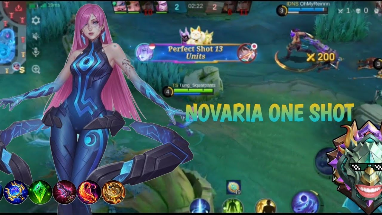 NOVARIA GAMEPLAY AWAL SEASON DENGAN WARGA EPIC GLORY MOBILE LEGENDS BANG BANG background