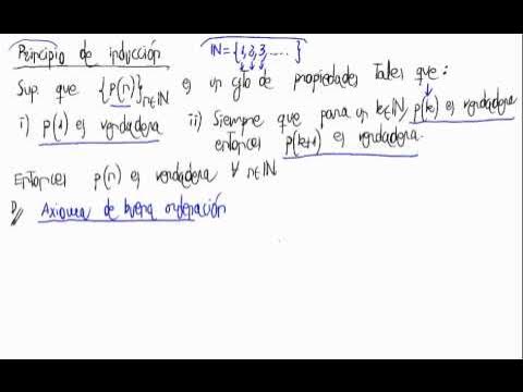 Principio de inducción