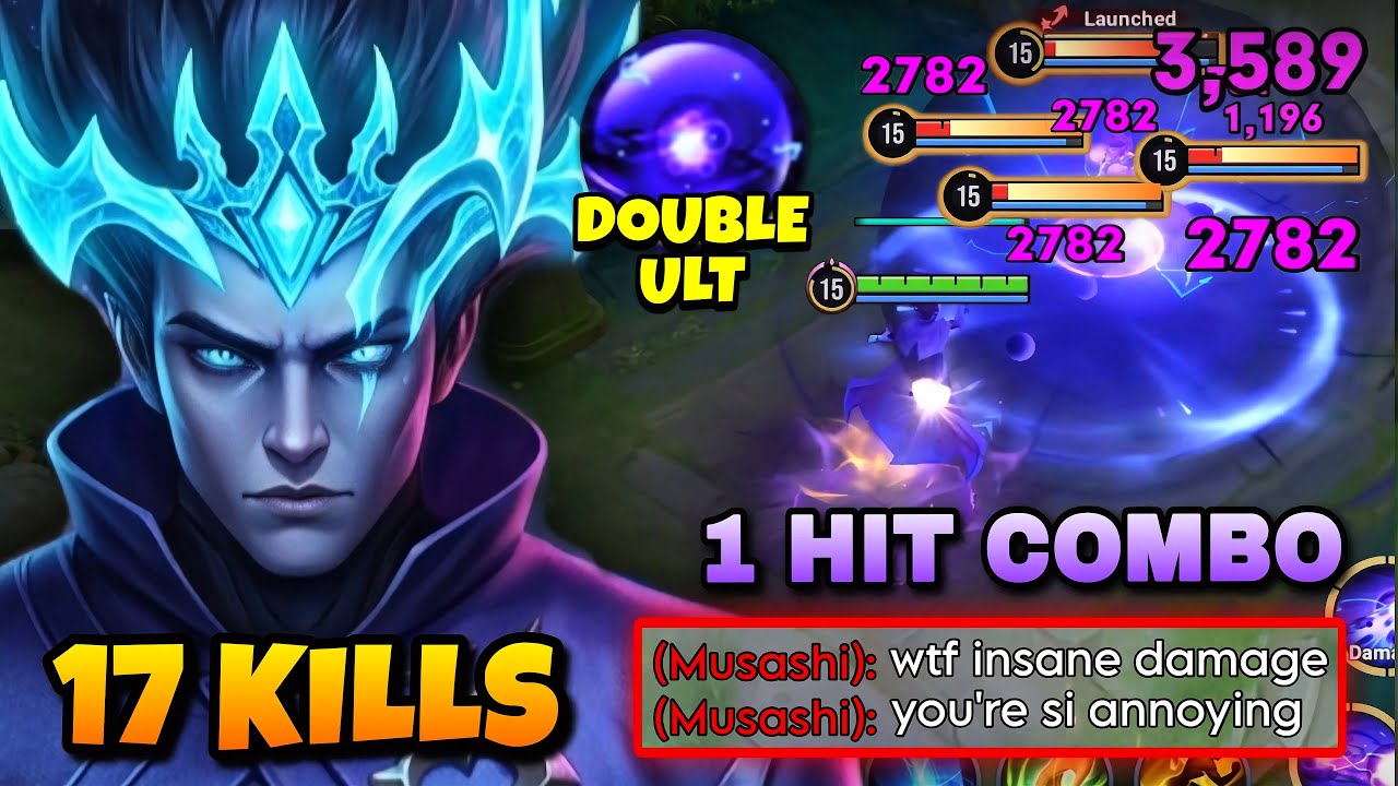 CHINA LORION INSANE 1 HIT COMBO DAMAGE + 2 ULT COMBO IN MID LANE! | HONOR OF KINGS
