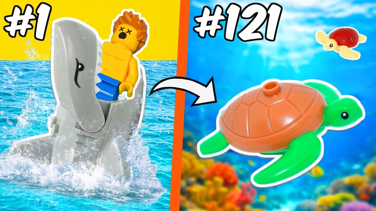 I Built a LEGO Aquarium...