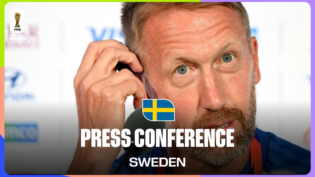Sweden On Playing Netherlands | Graham Potter & Victor Lindelöf Take Questions