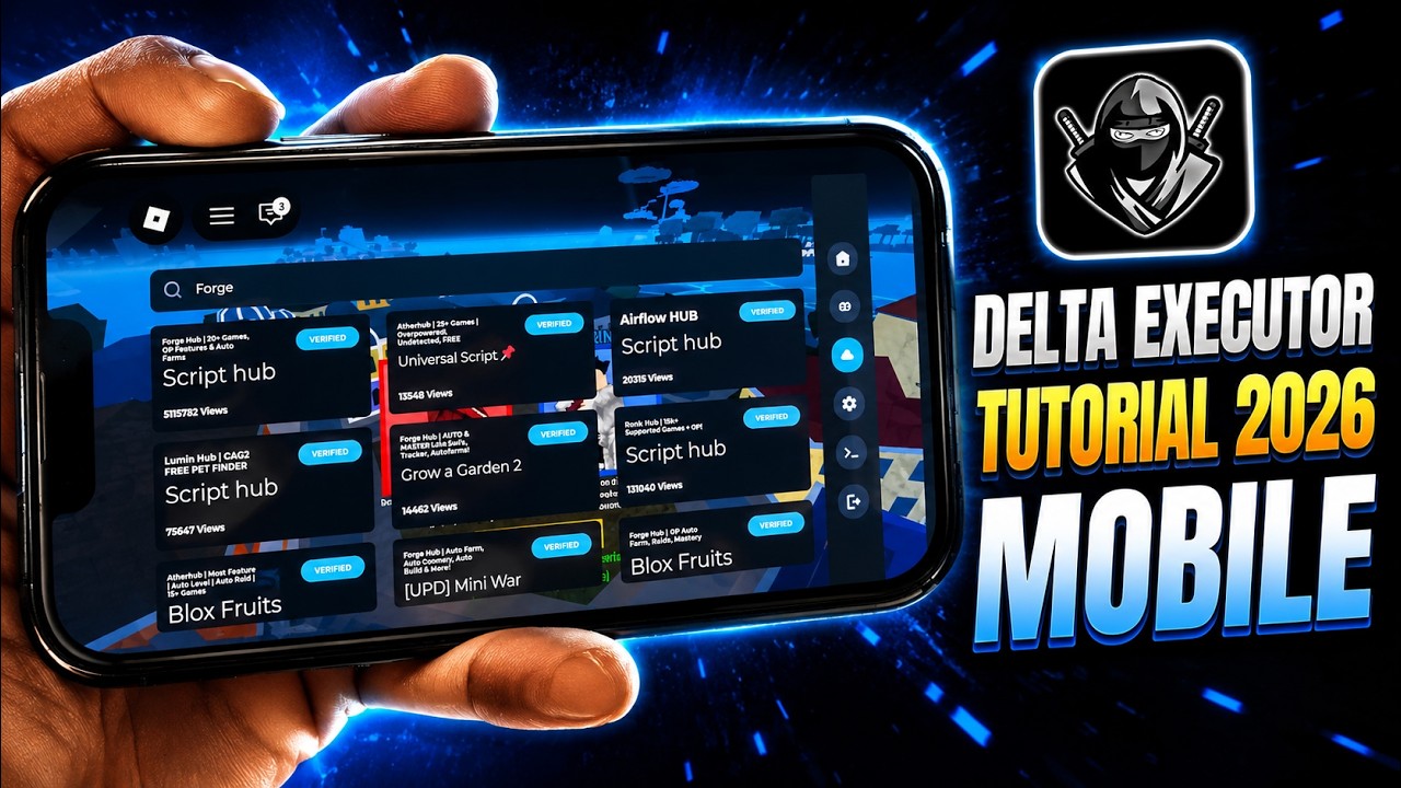 Roblox Delta Executor Tutorial 2026 - How To Download & Use Delta Executor Mobile iOS Tutorial